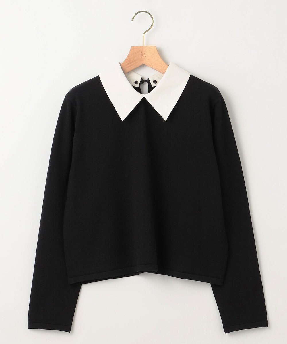 組曲 【WEB限定】ELENA襟付き セットアップワンピ 