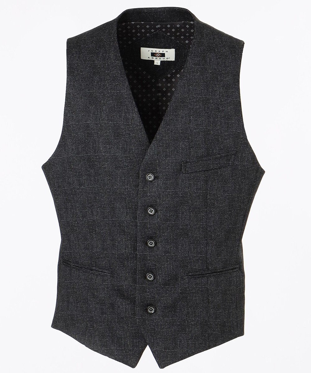 JOSEPH ABBOUD 【キングサイズ】ツィーディジャージー ベスト 