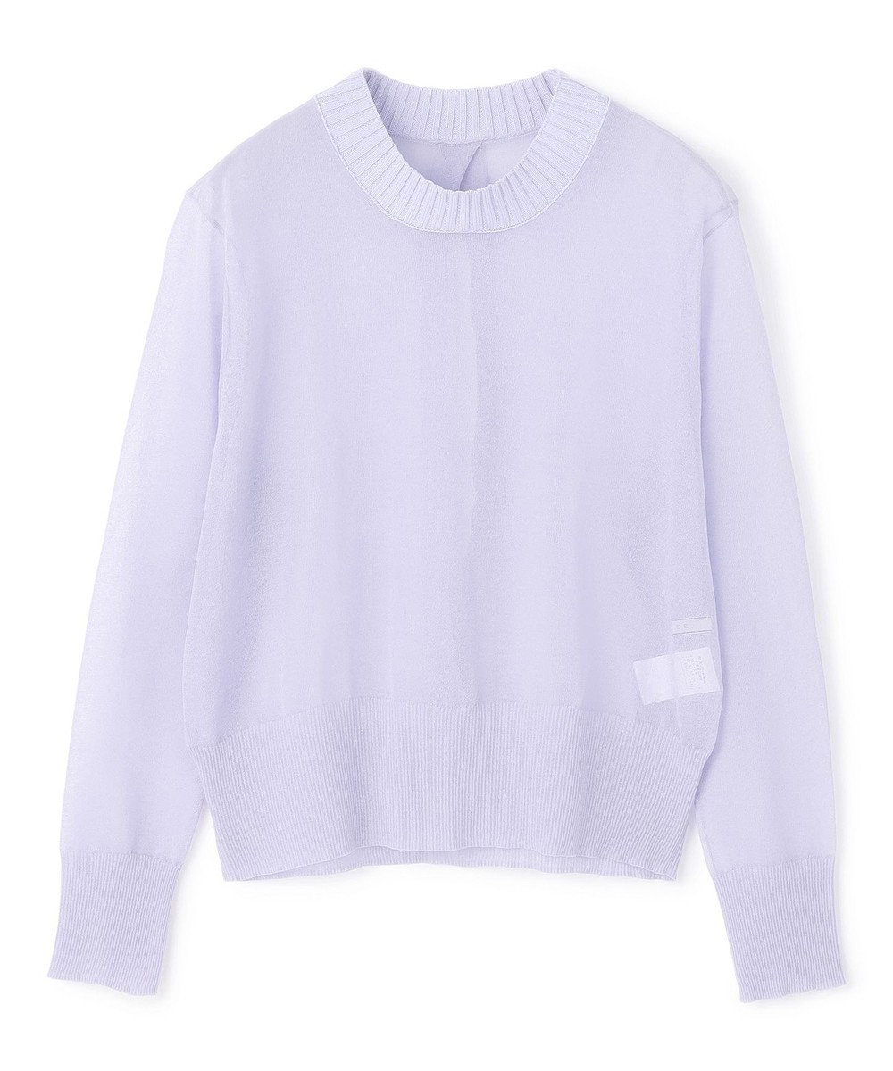 BEIGE， PYRRHOT / シアーコンビ バックスリットプルオーバー 