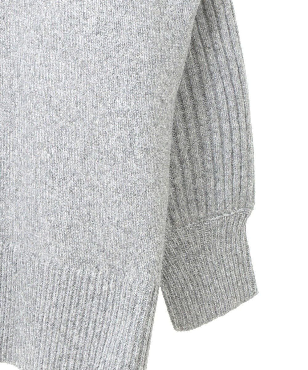 CRAFT STANDARD BOUTIQUE 編み違い斜めスリットニットチュニック 