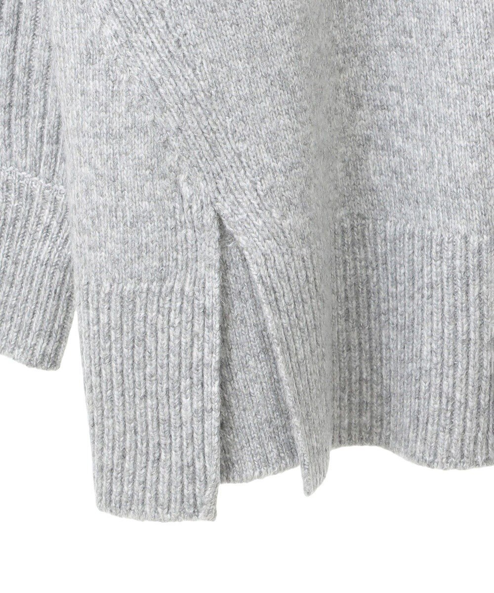 CRAFT STANDARD BOUTIQUE 編み違い斜めスリットニットチュニック 