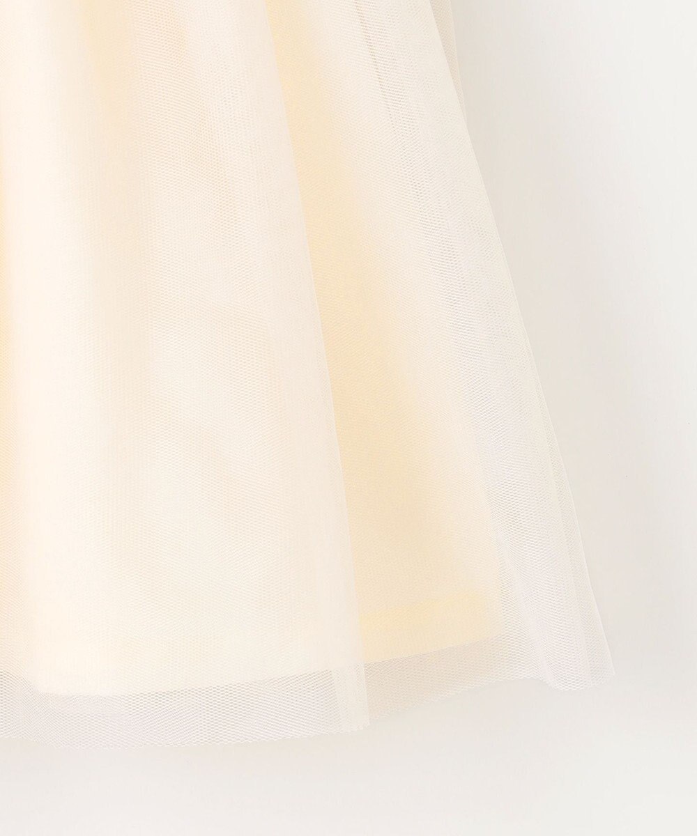 ANY KIDS チュール付き ジャンパースカート 