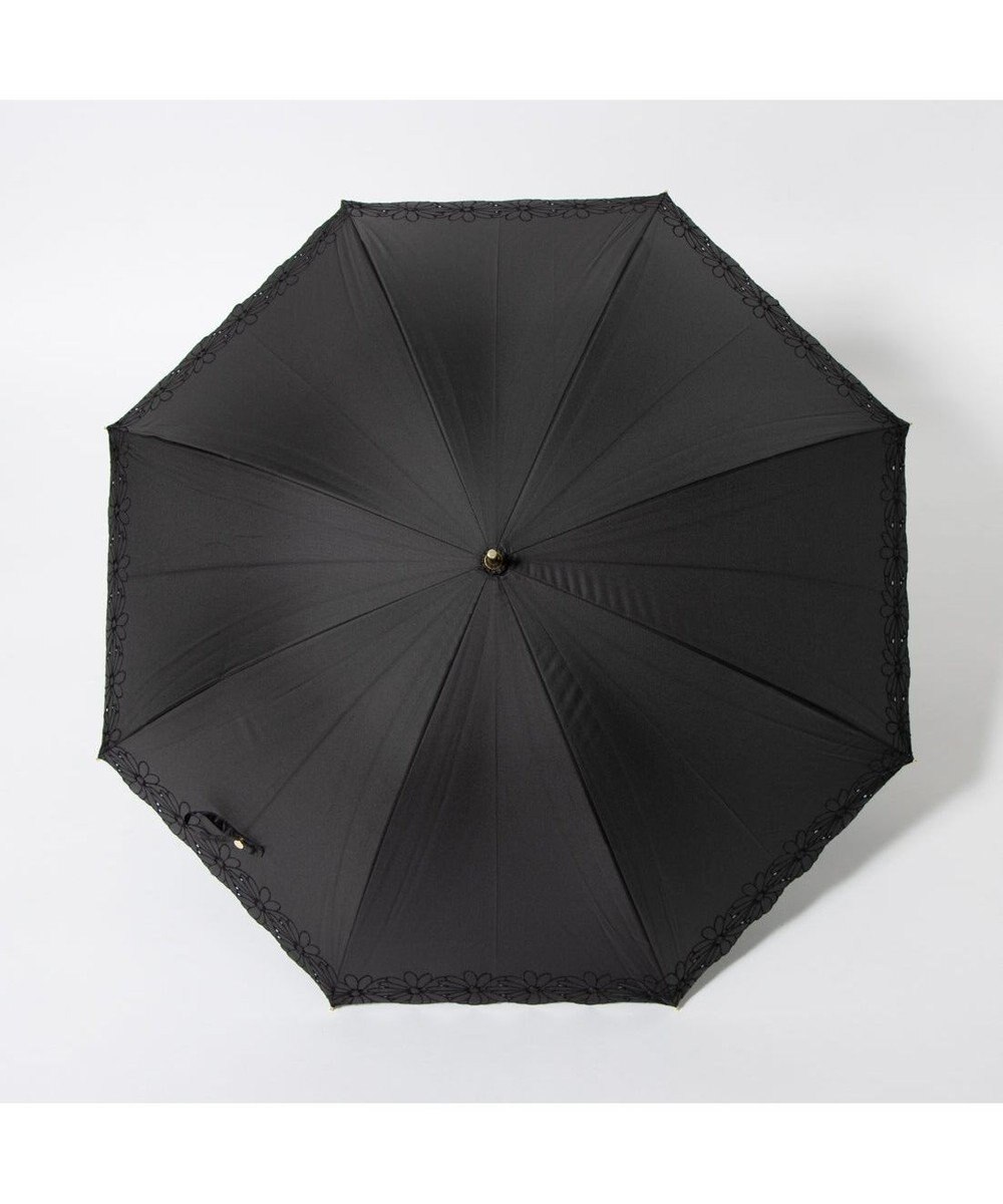 UNBILLION cache nez / フラワーボーラー刺繍ショートパラソル 