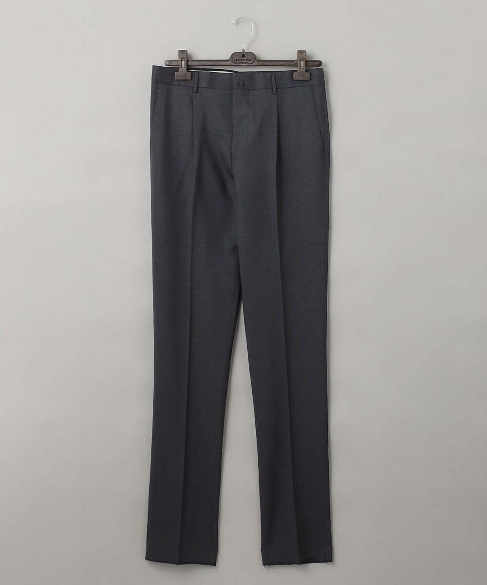 GOTAIRIKU ロングセラー【洗える/折り目加工/シワになりにくい/ウエストアジャスター】ウォッシャブル サマーウール100％パンツ_定番色(1タック)24年モデル 