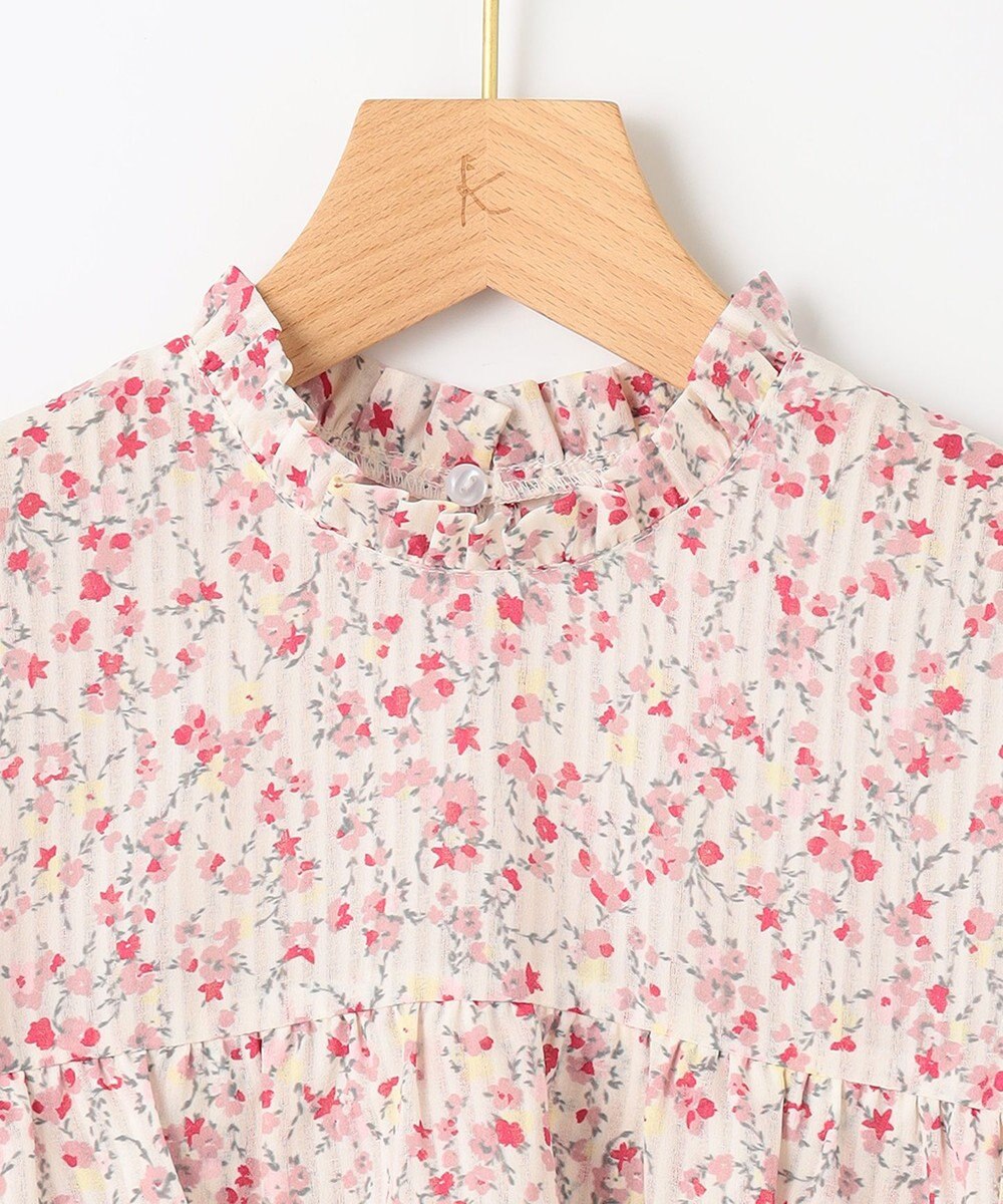 組曲 【WEB限定・2SET】フラワープリントアンサンブルニット 