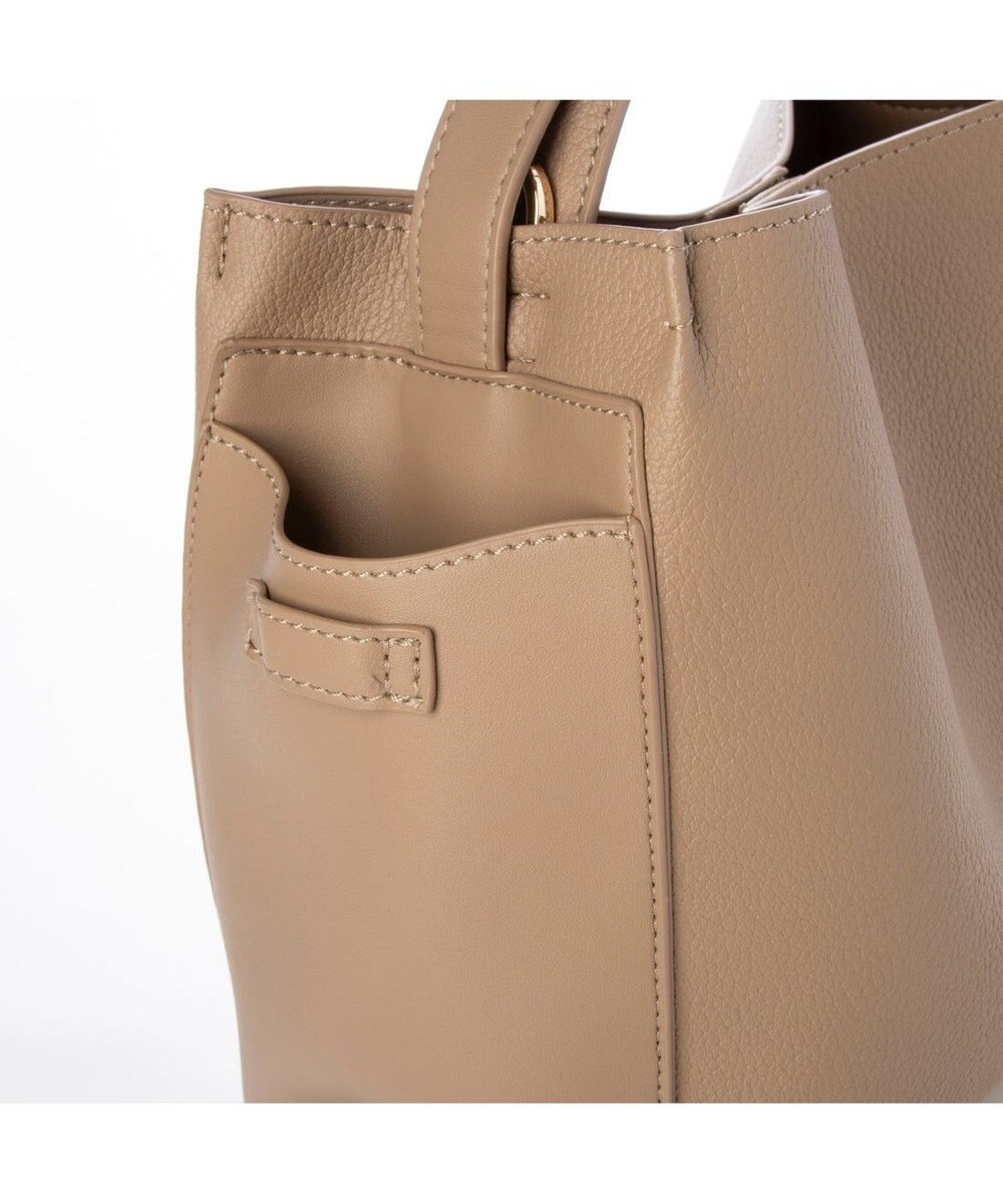 UNBILLION カシュカシュ cachecache / ミニトート付サイドポケット2wayトーバッグ 