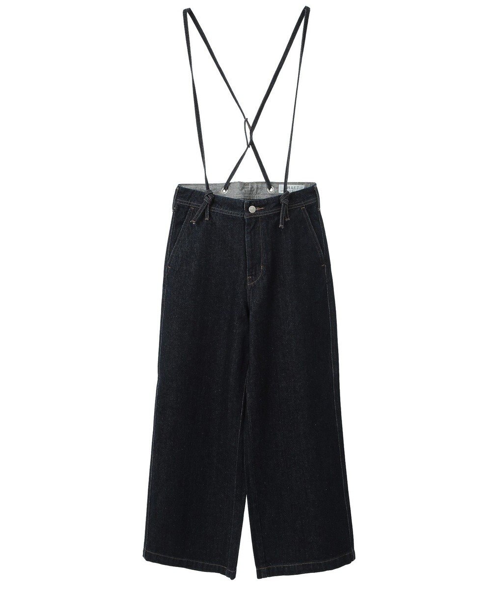 CRAFT STANDARD BOUTIQUE 2WAYサロペットデニムパンツ 