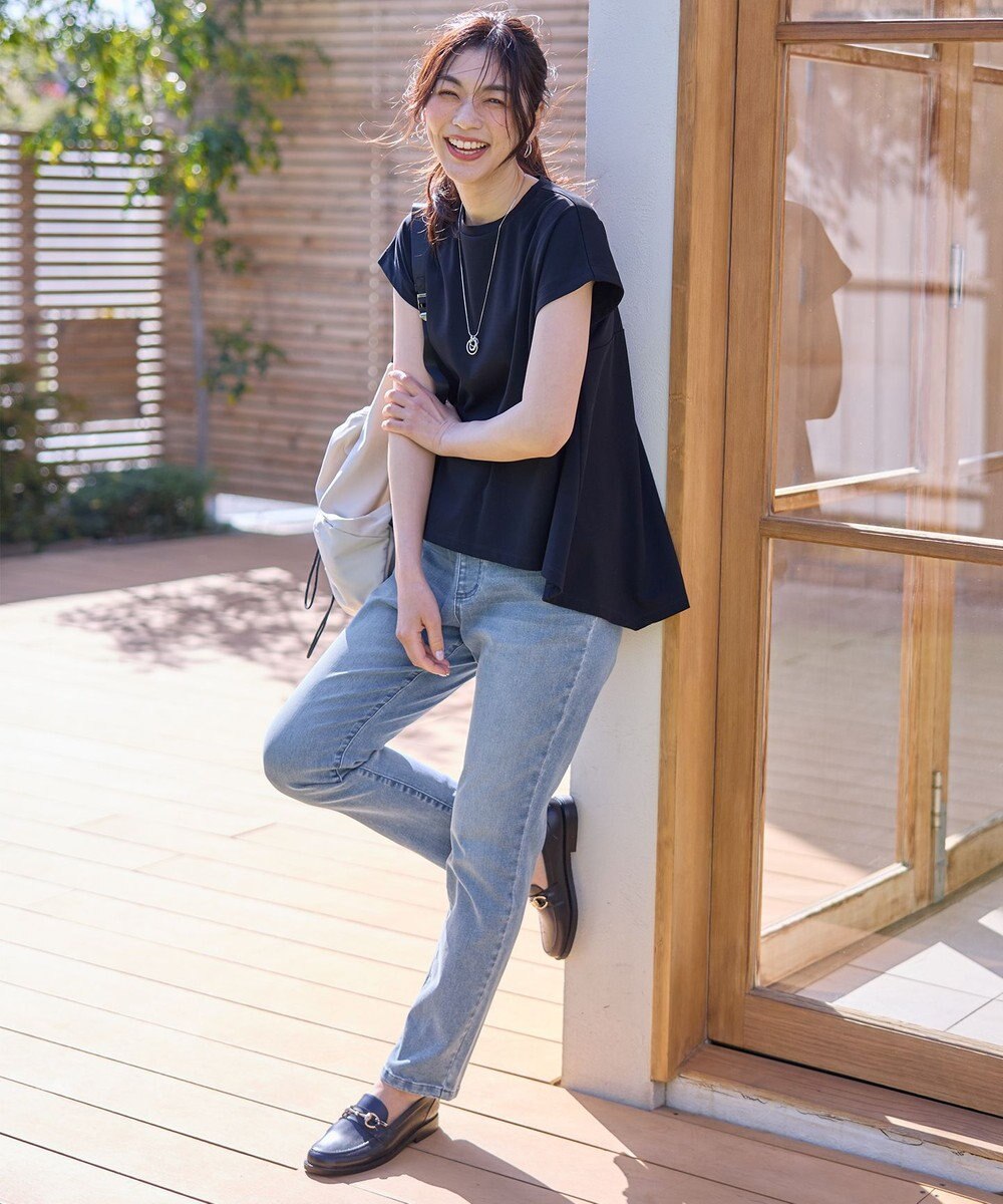 ANY シルケットスムースチュニック 