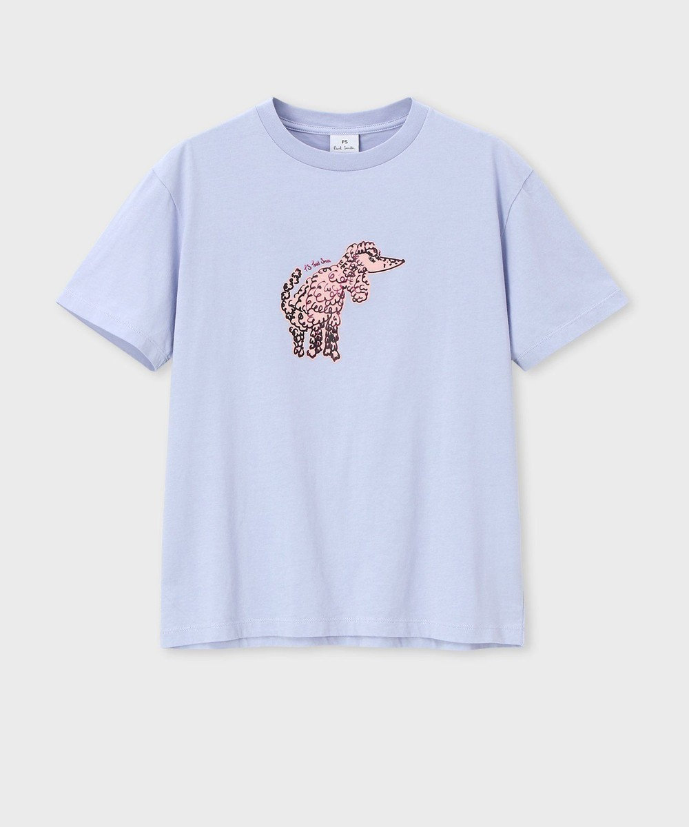 Paul Smith Doodle Poodle 半袖Tシャツ ライトブルー