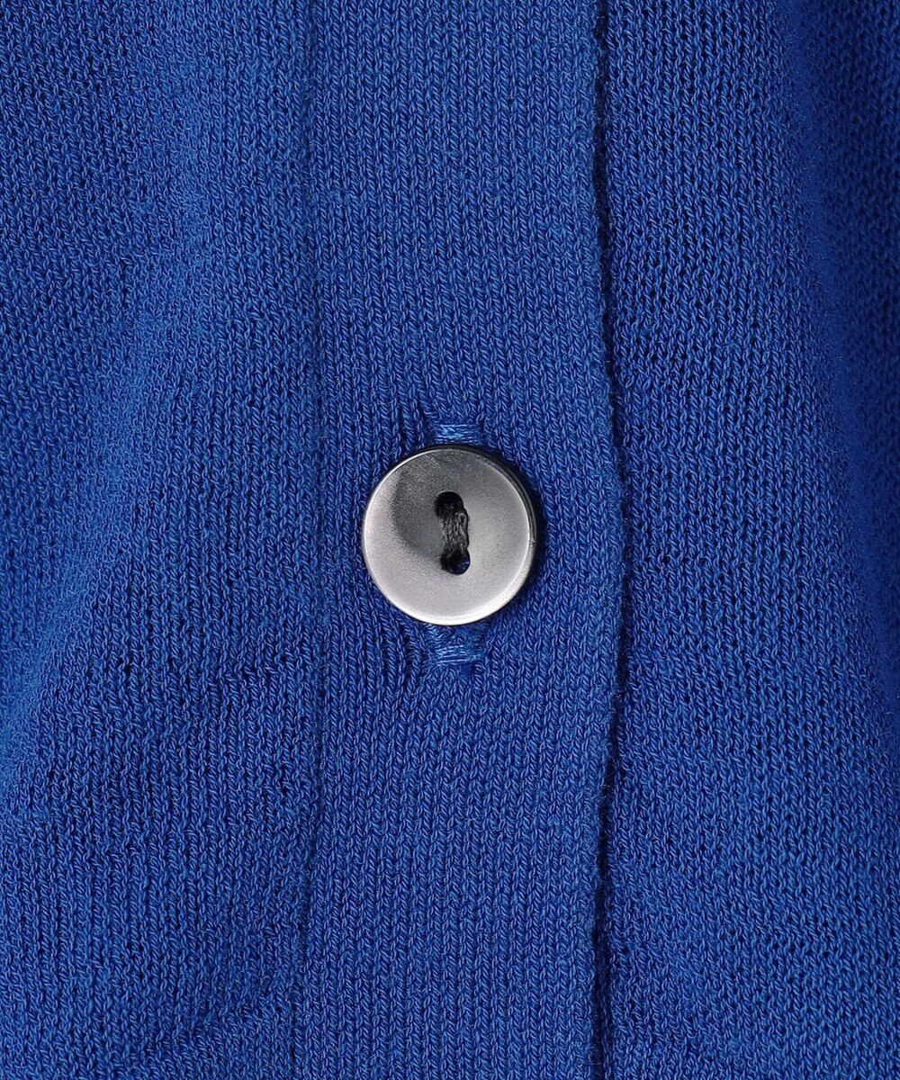 UNFILO L フロスティコットン  クロップド  カーディガン 