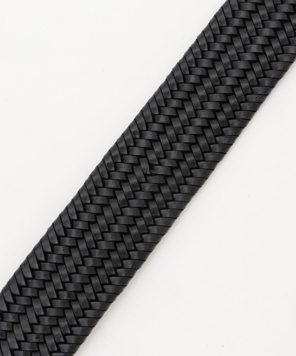 JOSEPH ABBOUD 【キングサイズ・イタリア素材・ストレッチ・日本製】 ストレッチレザー ベルト　30㎜ 