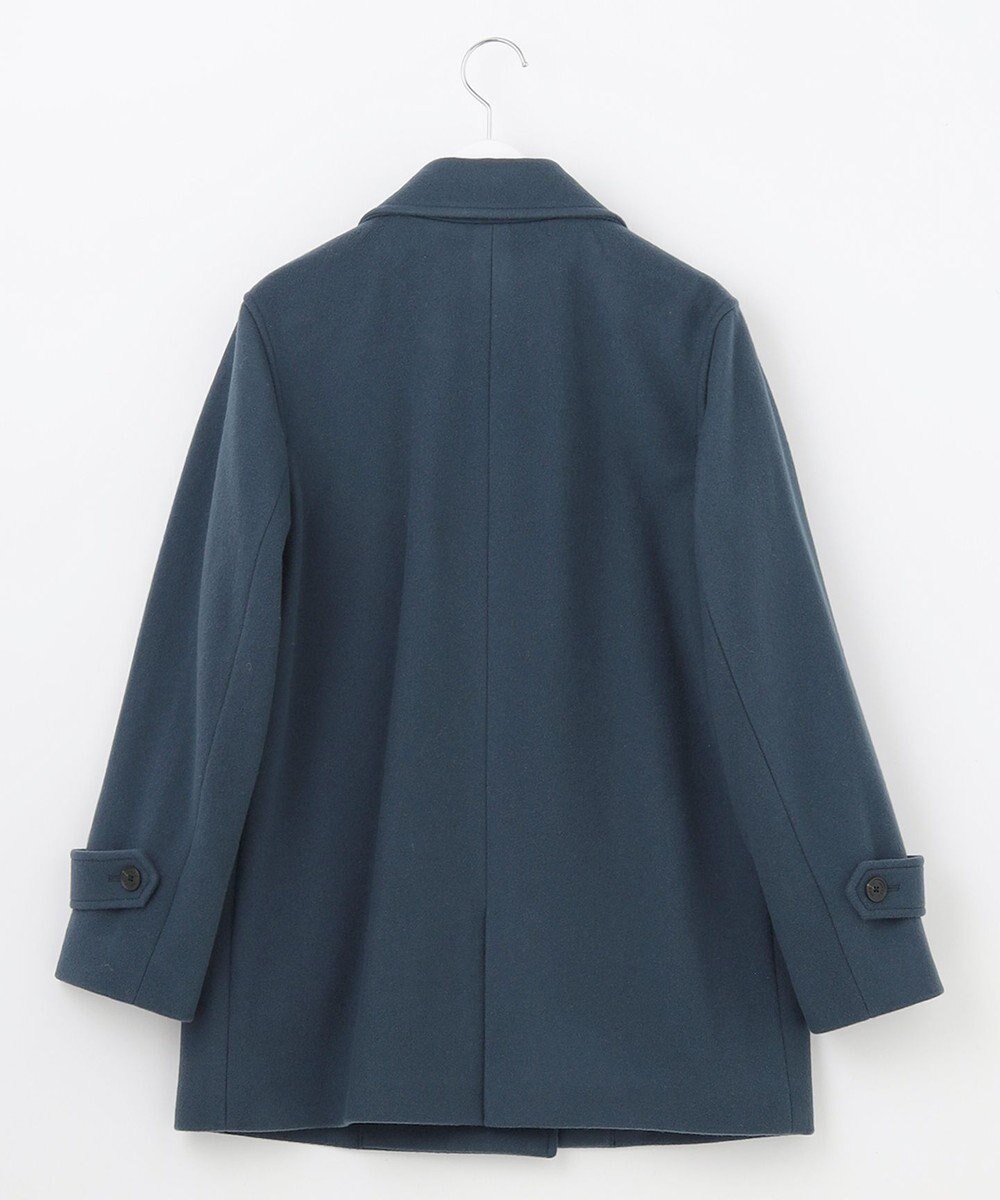 J.PRESS LADIES L Jackal 140sソフトメルトン Pコート 