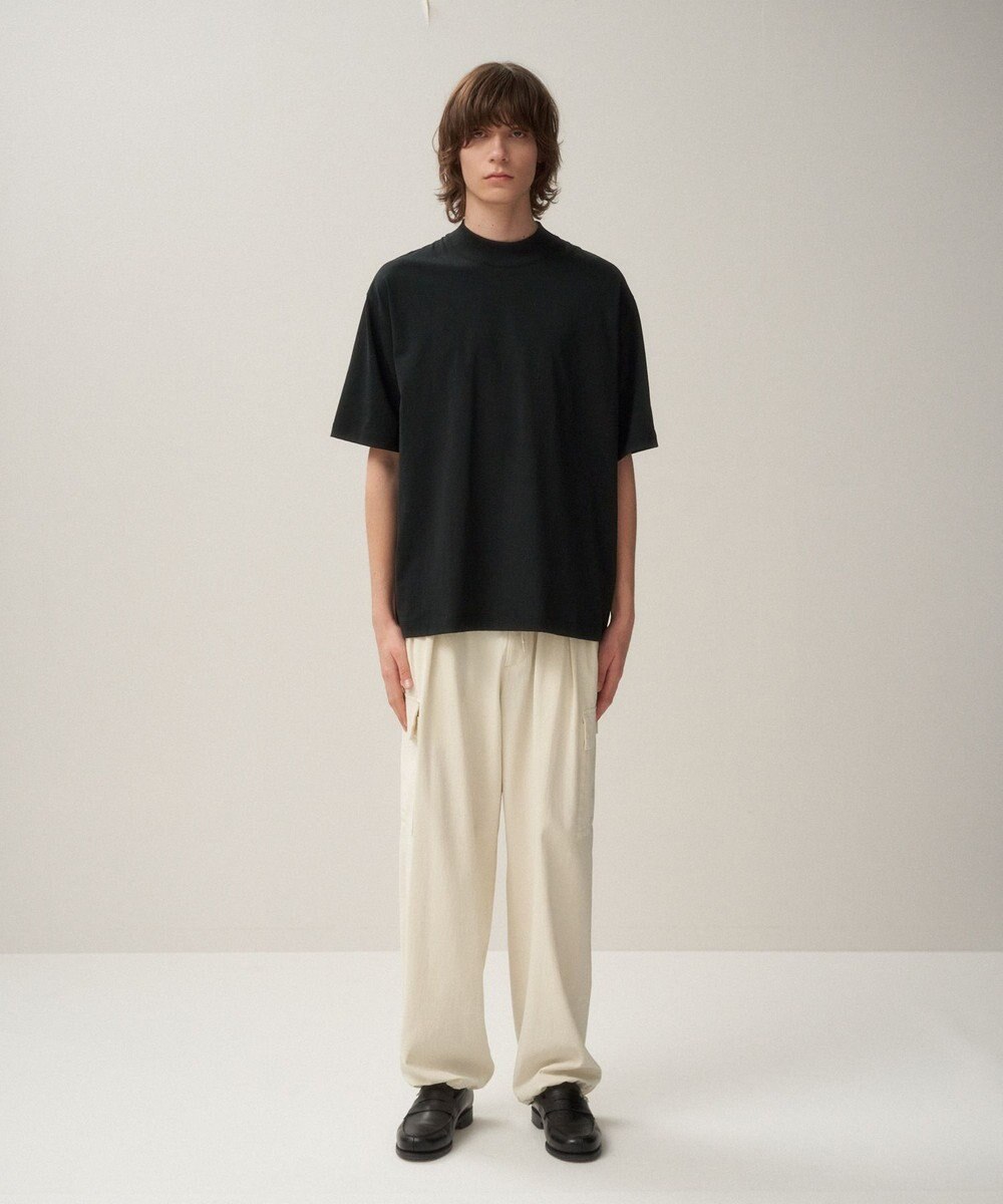 ATON DRY COTTON JERSEY | スタンダード モックネックTシャツ - UNISEX 