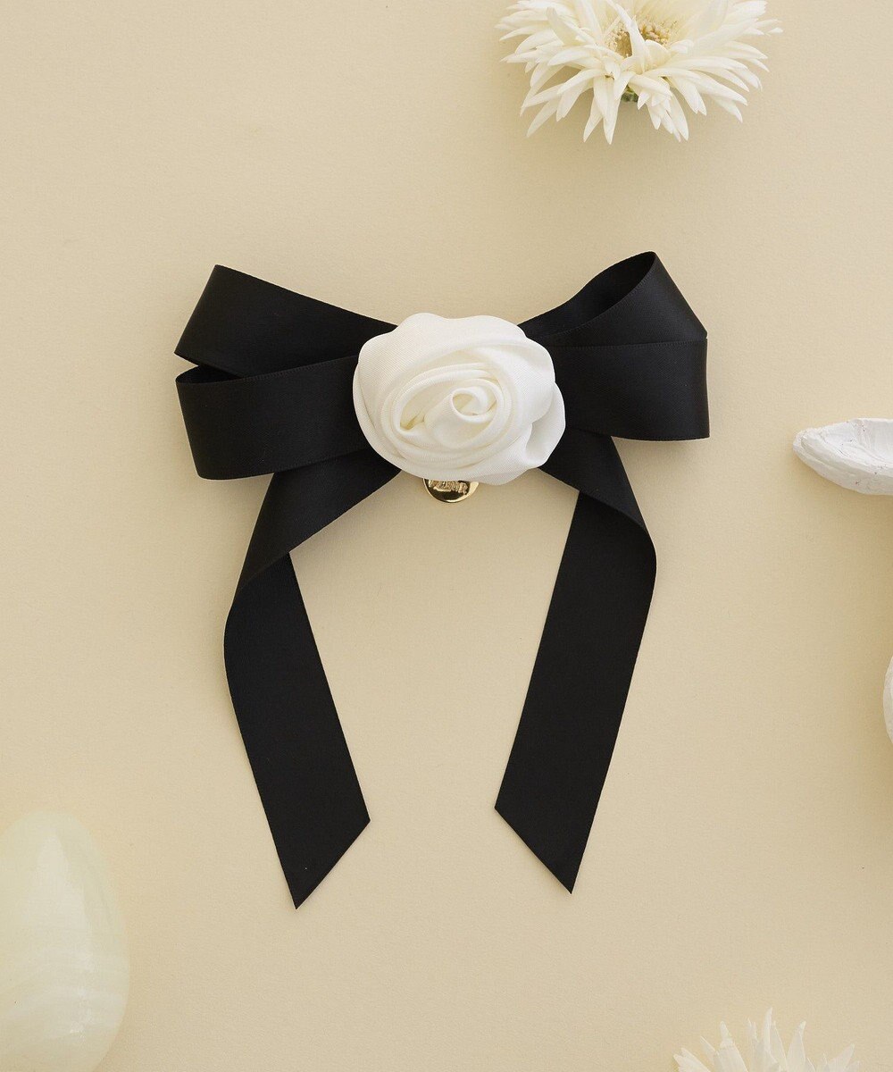 Maison de FLEUR イースターローズリボンバレッタ 