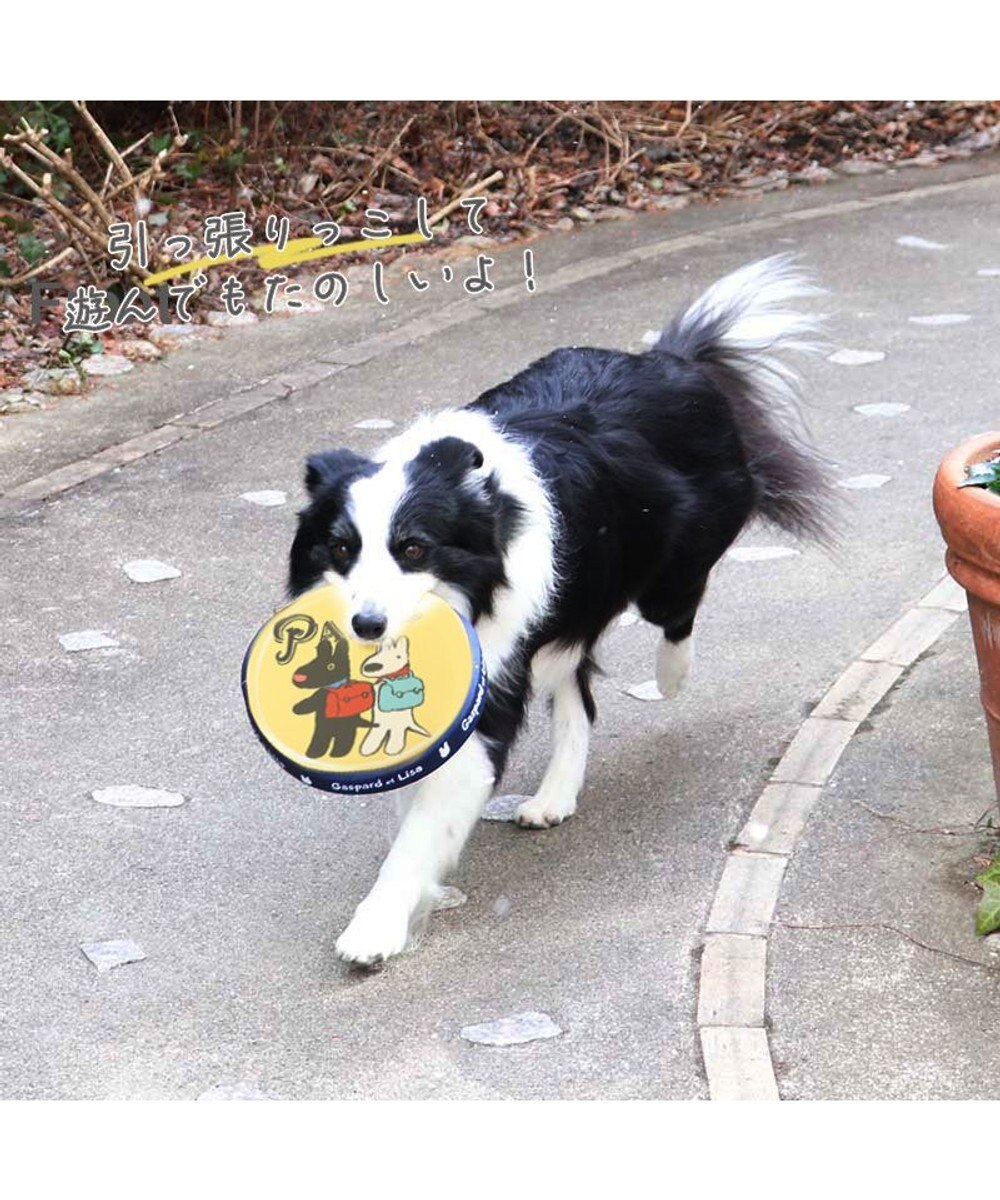 PET PARADISE 犬 おもちゃ リサとガスパール フライングディスク M (直径22cm) 