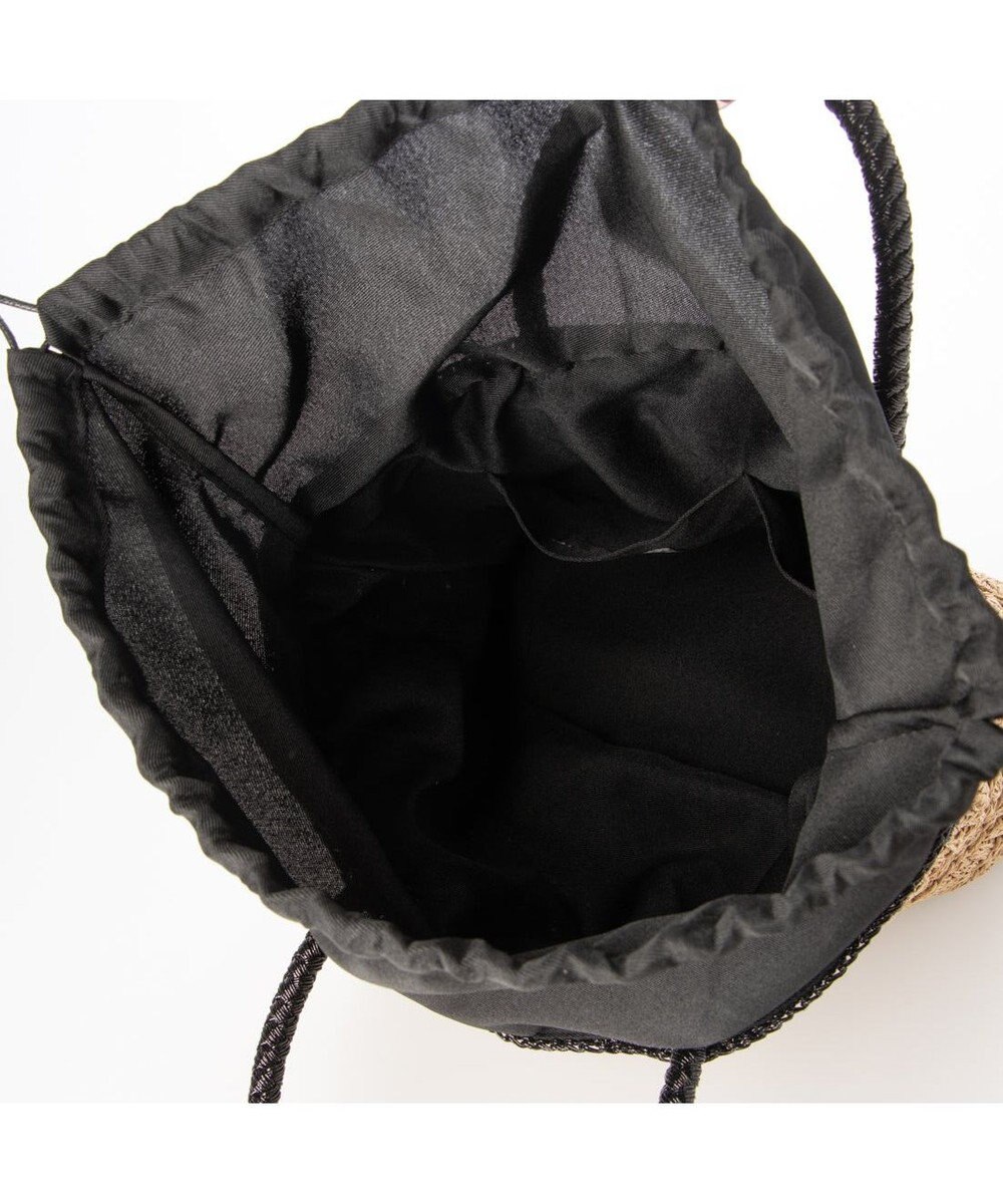 UNBILLION カシュカシュ cachecache / ラメ切替クロッシェトート カゴバッグ 