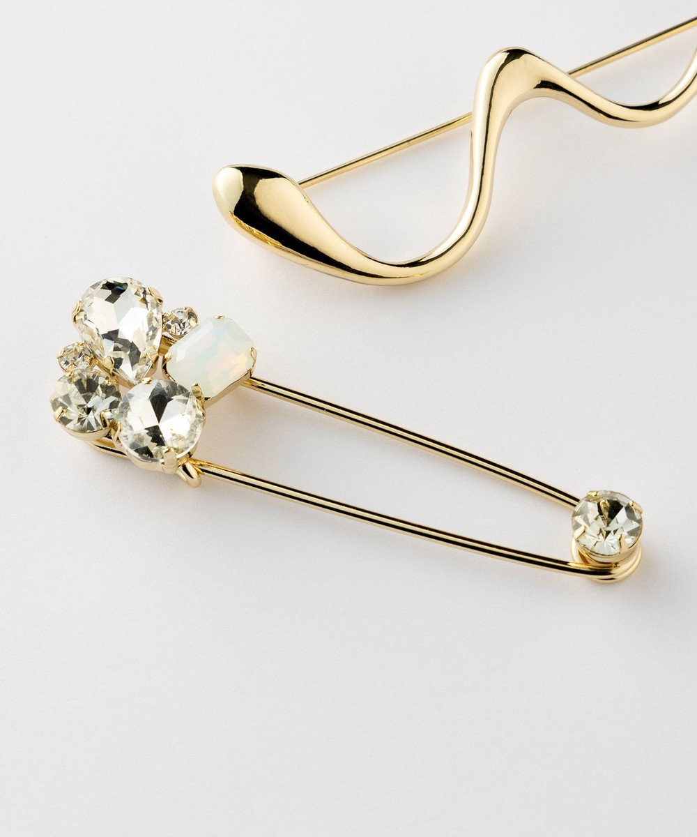 23区 ビジュー キルトピン 