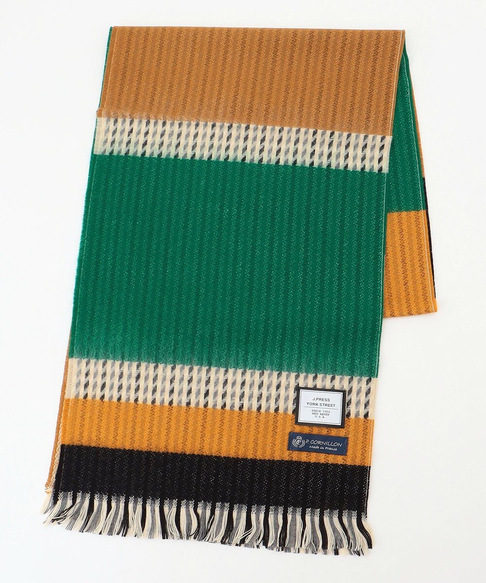 J.PRESS YORK STREET 【UNISEX】【CORNILLON】マルチカラー マフラー 