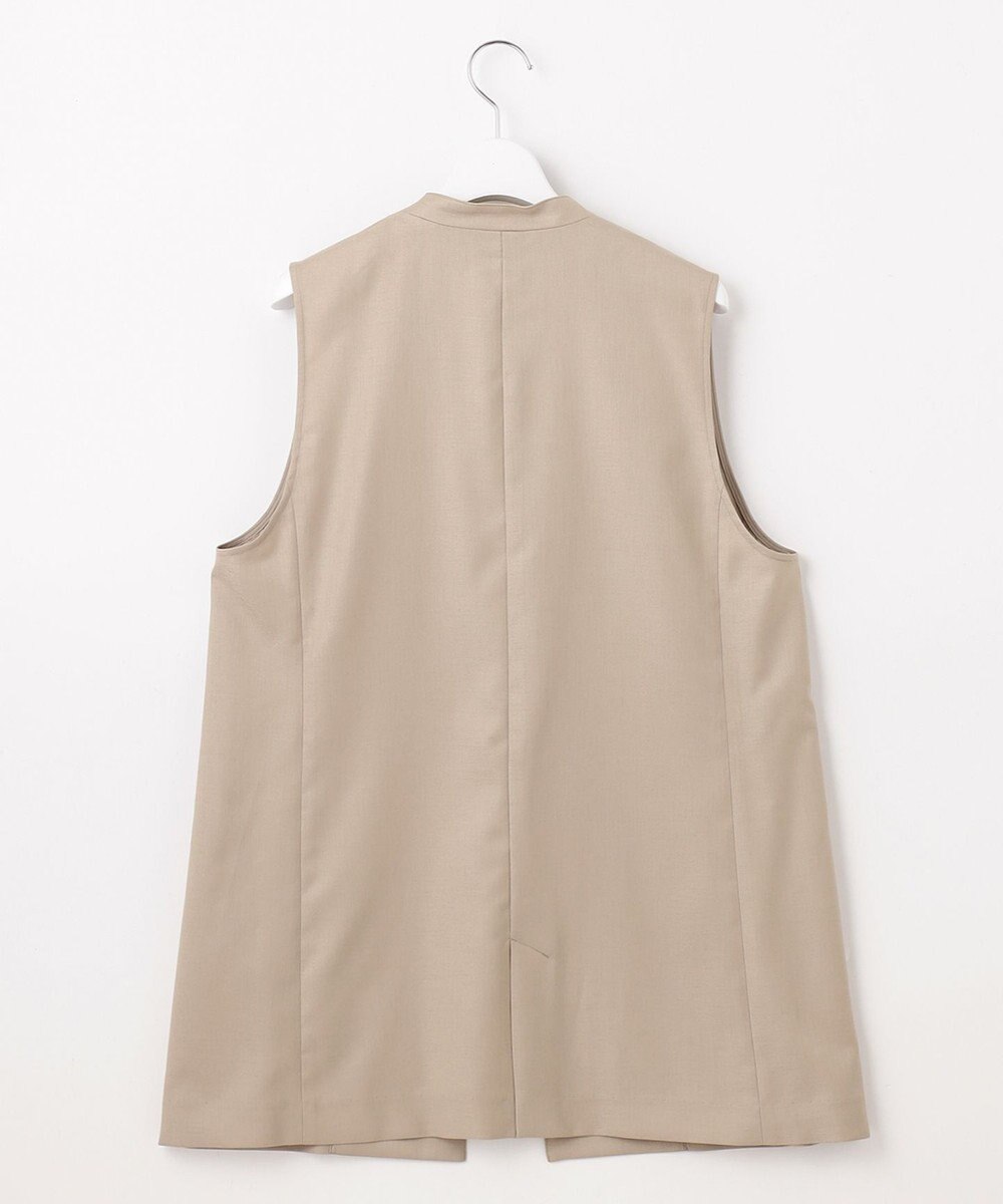 J.PRESS LADIES 【セットアップ対応・洗える・UVケア・速乾】 OXIJEWELストレッチ ジレ 