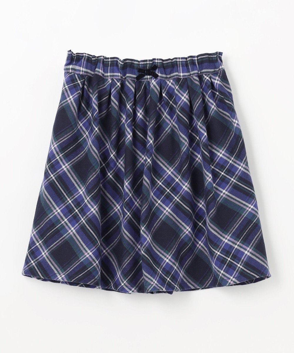 ANY KIDS チェック柄 スカパン 