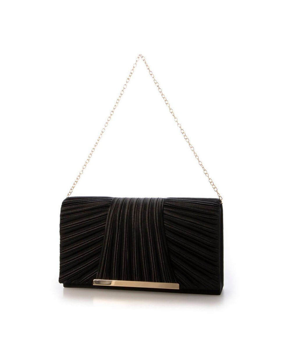 UNBILLION カシュカシュ cachecache / チェーンショルダー付きクラッチバッグ 