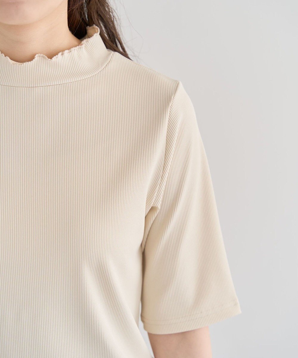 Green Parks ・Ｐｅｔｉｔ　Ｆｌｅｕｒ　５分袖メロウリブＴＥＥ 