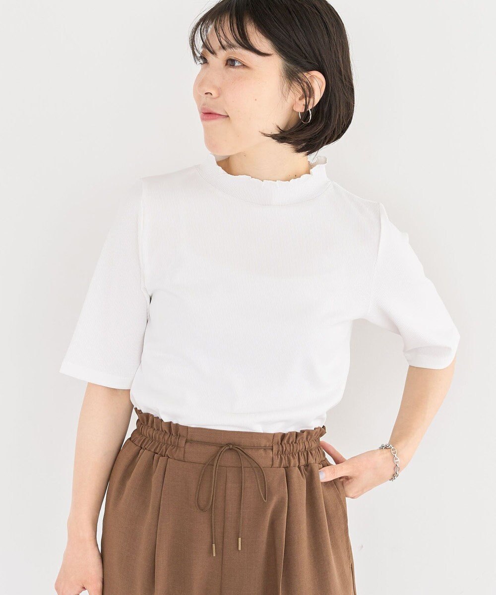 Green Parks ・Ｐｅｔｉｔ　Ｆｌｅｕｒ　５分袖メロウリブＴＥＥ 