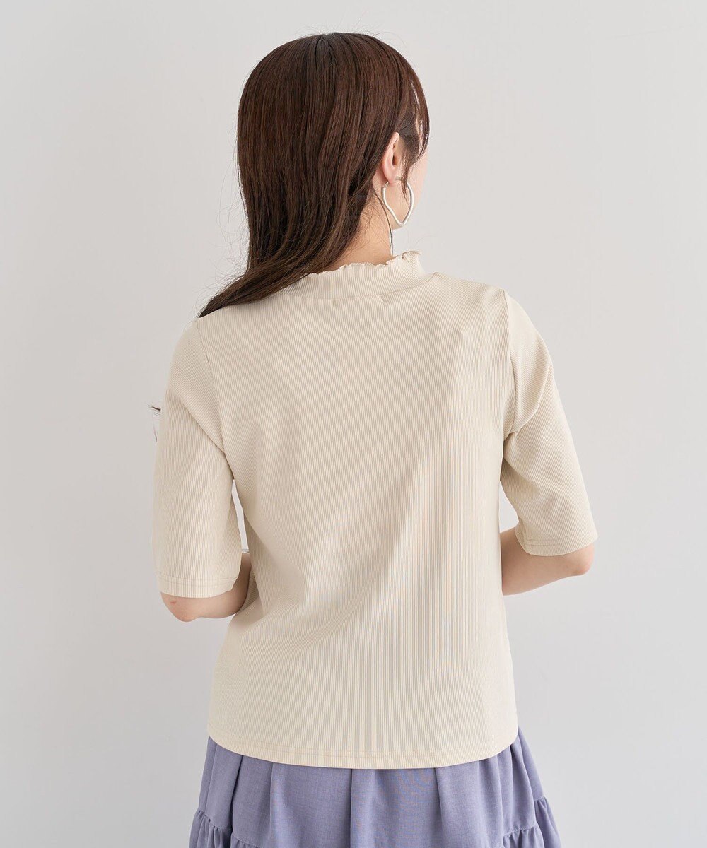 Green Parks ・Ｐｅｔｉｔ　Ｆｌｅｕｒ　５分袖メロウリブＴＥＥ 