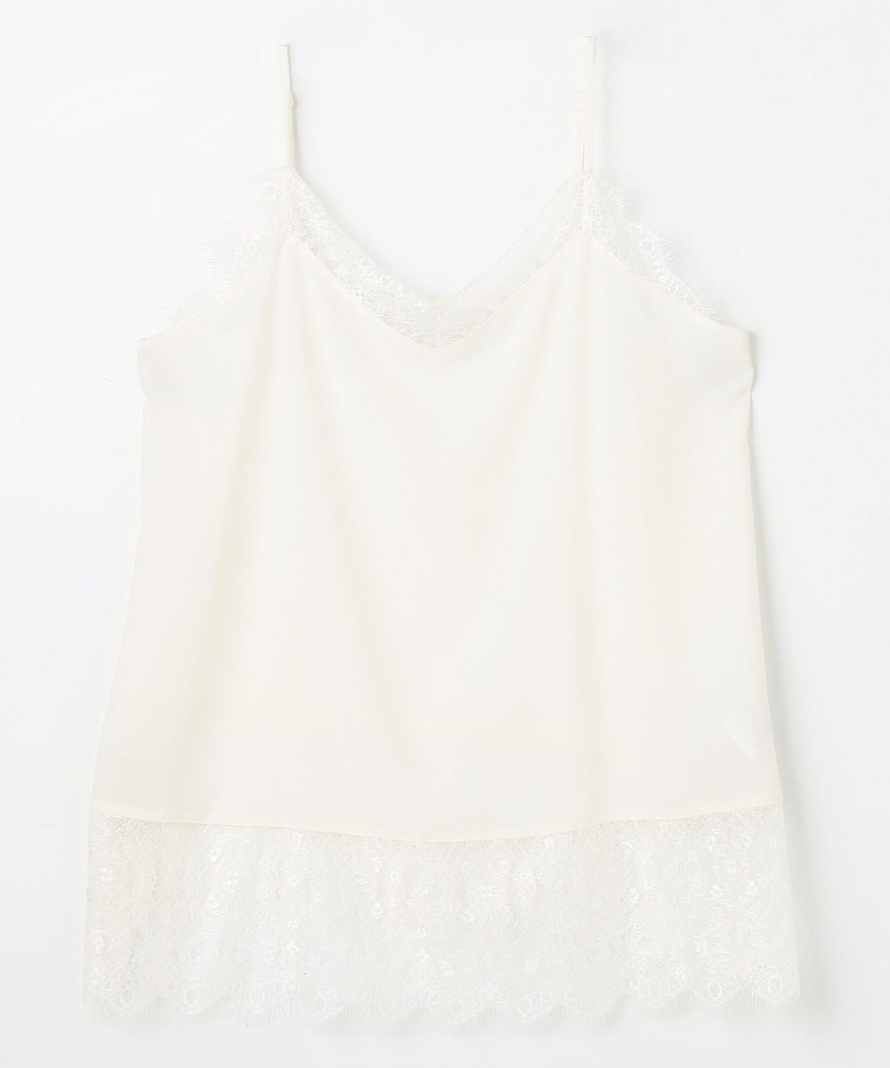 ANY デシンレースキャミソール 