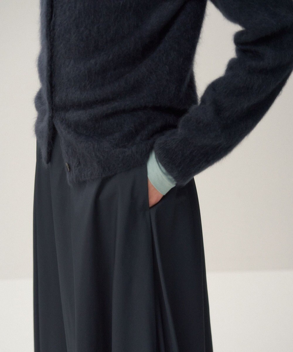 ATON ROYAL CASHMERE FUR | クルーネックカーディガン 