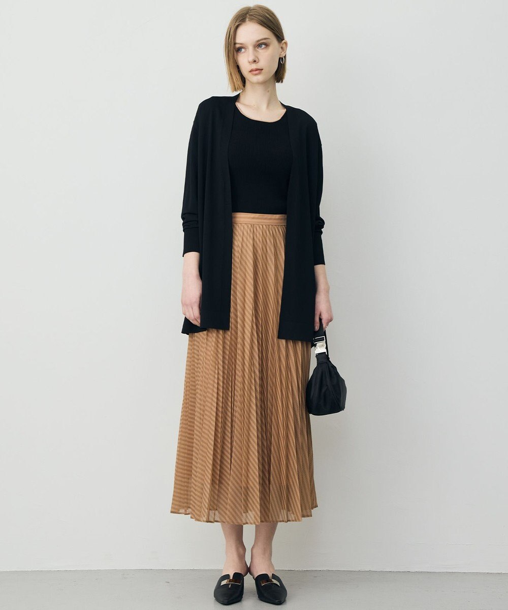 ICB L シンセティックハイゲージ ロングカーディガン 