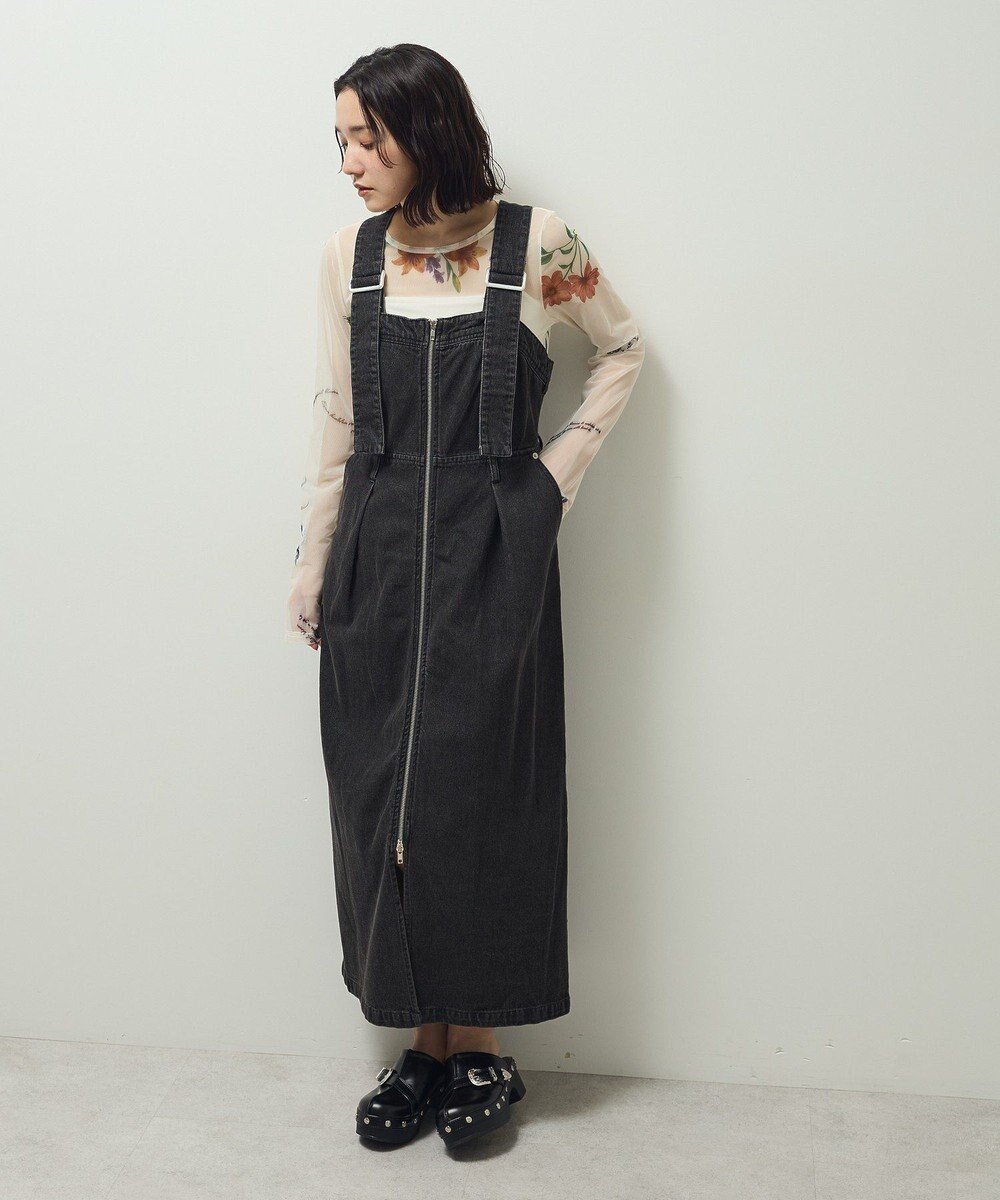 Green Parks ・ＳＵＧＡＲ　ＳＰＯＯＮ　２ｗａｙデニムジャンスカ 