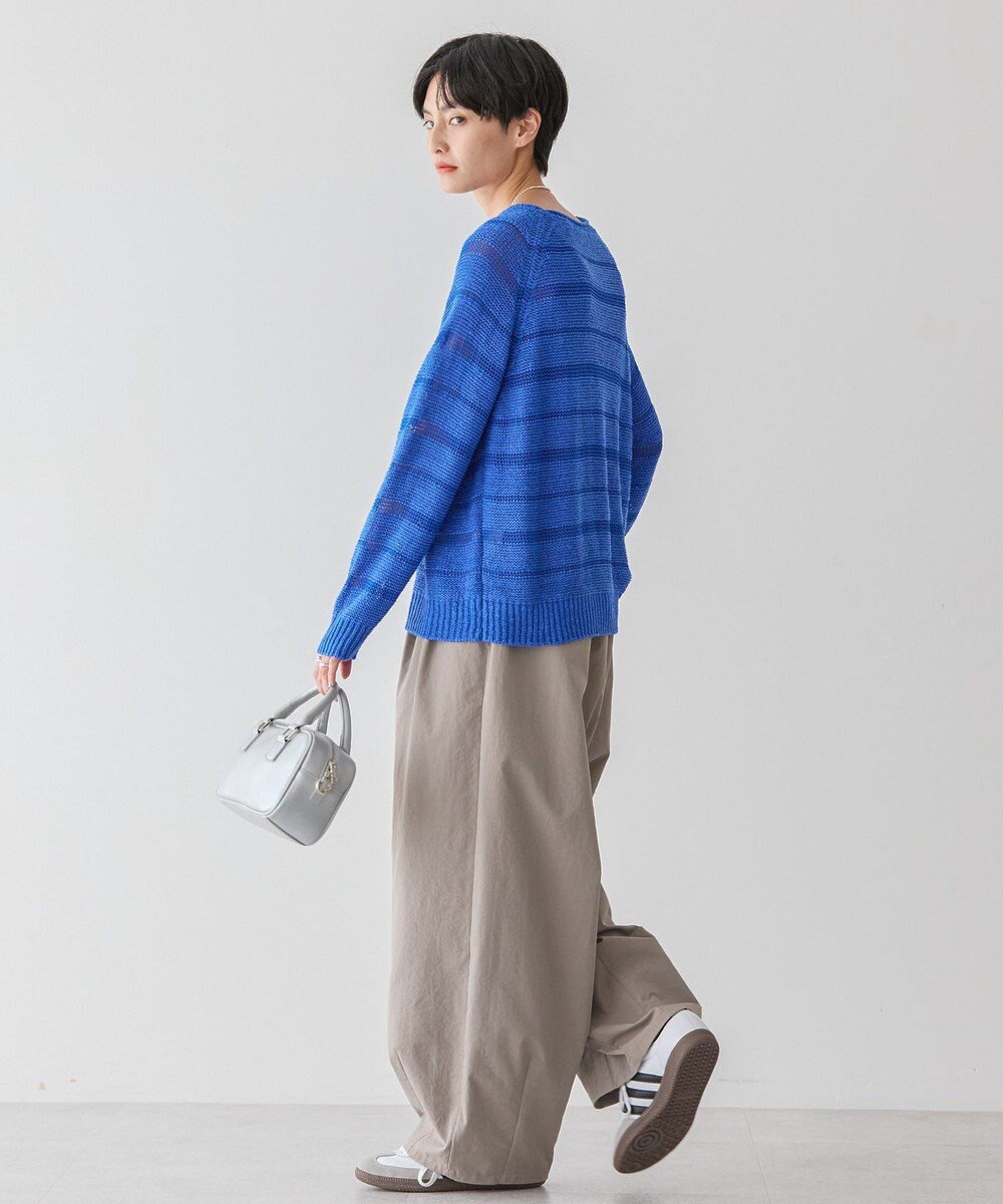 AMERICAN HOLIC 透かし編みニットプルオーバー 