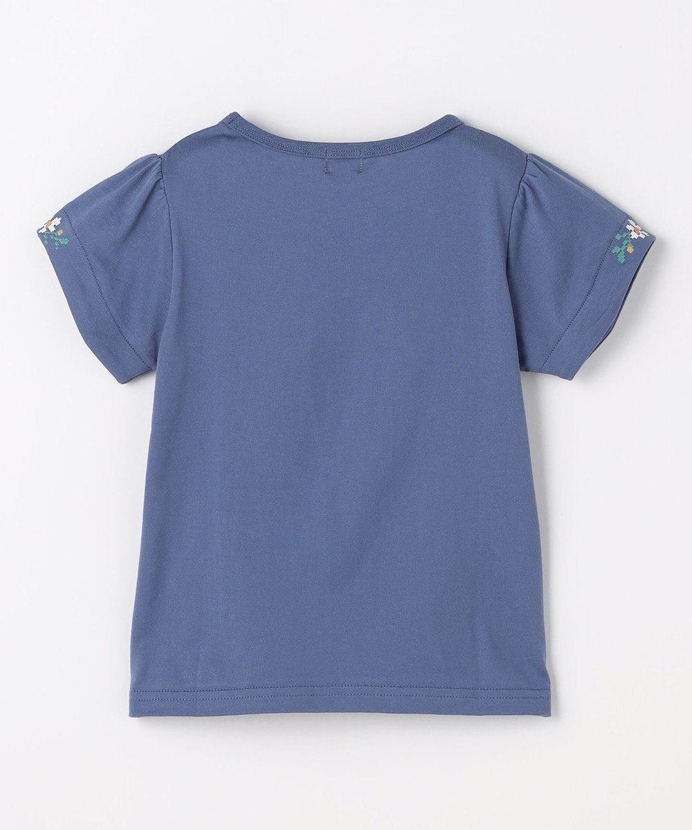 組曲 KIDS  【110-140㎝】 フラワーリースTeeシャツ 