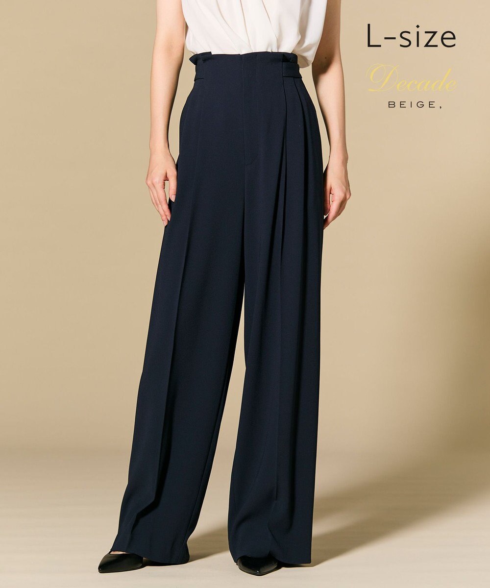 BEIGE， 【Lsize・セットアップ対応】CINDY / ハイウエストパンツ 