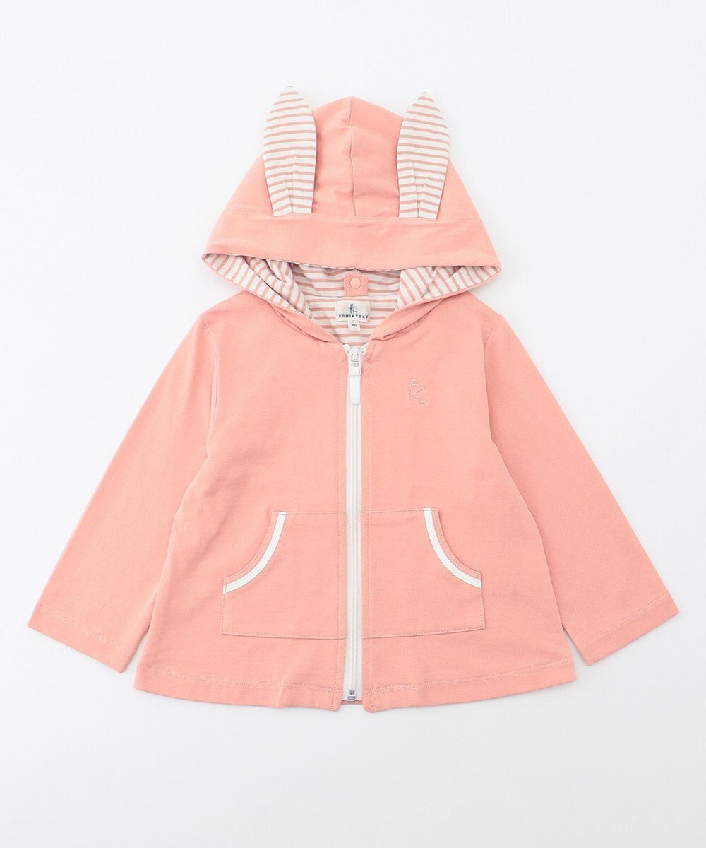 組曲 KIDS 【80-90cm】セーラーボーダー パーカー 