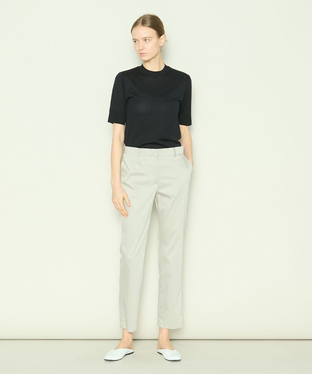 JOSEPH ヴィスバイストレッチ　テーパードトラウザーズ 