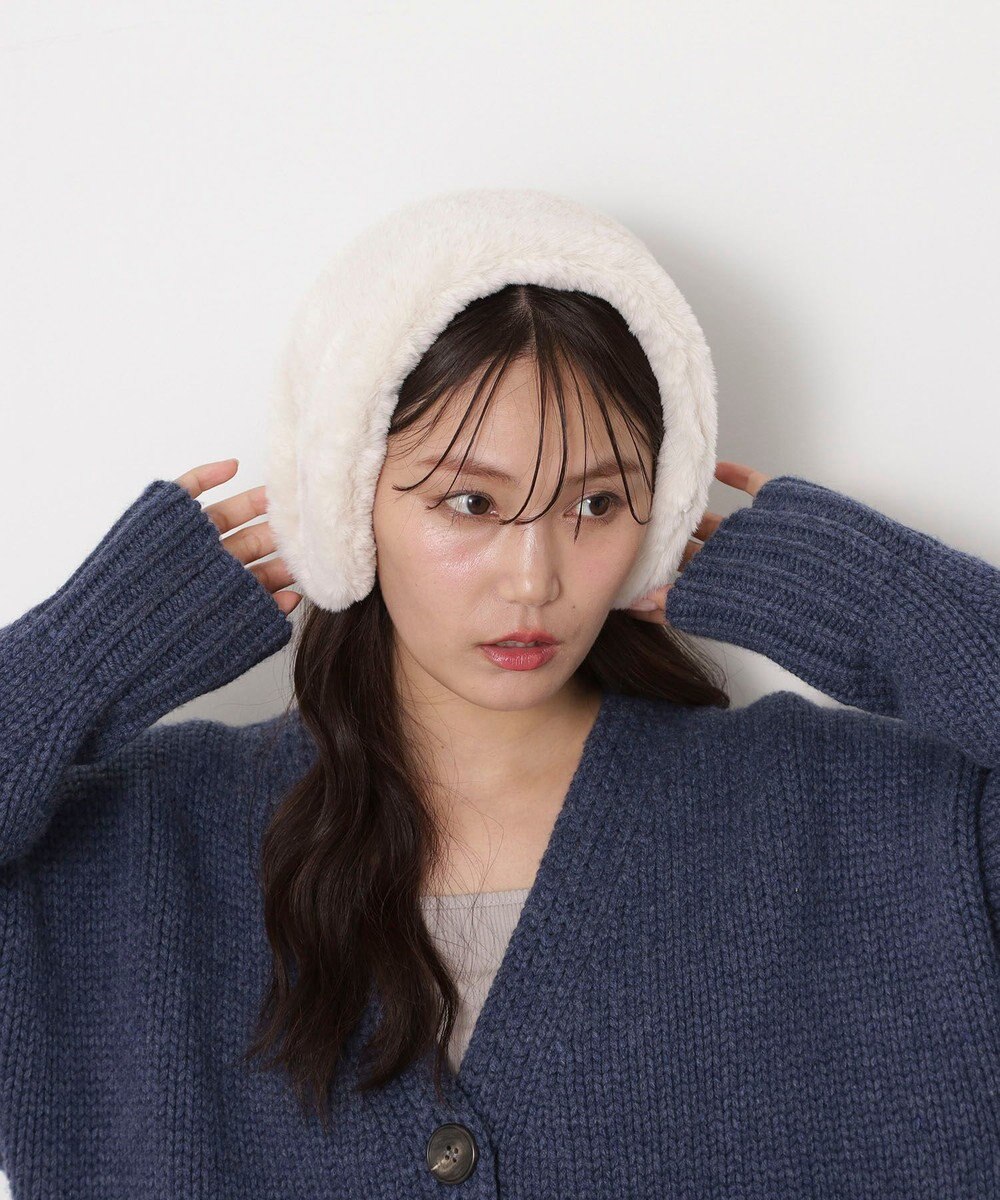 MOONBAT PAUL&JOE ACCESSOIRES(ポール&ジョー)カチューシャ イヤマフ ネコチャーム付 