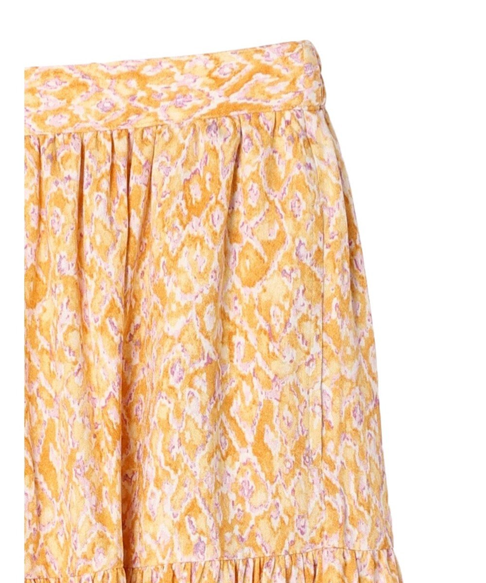 AMERICAN HOLIC ティアードエスニックプリントスカート 