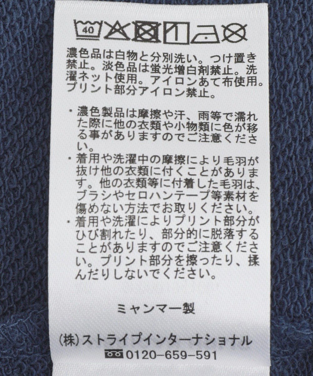 AMERICAN HOLIC ボックスロゴプリント裏毛プルオーバー 