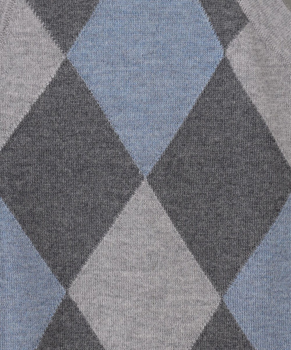 GOTAIRIKU 【家庭洗濯可能】イタリア糸 ハイゲージ ベスト 