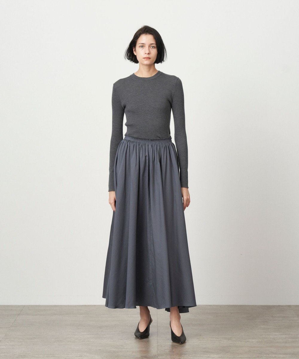 ATON WOOL CASHMERE SILK | クルーネックセーター 