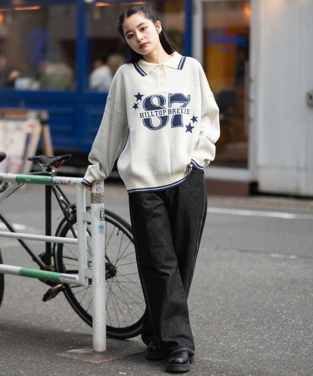 WEGO ポロニットプルオーバー 