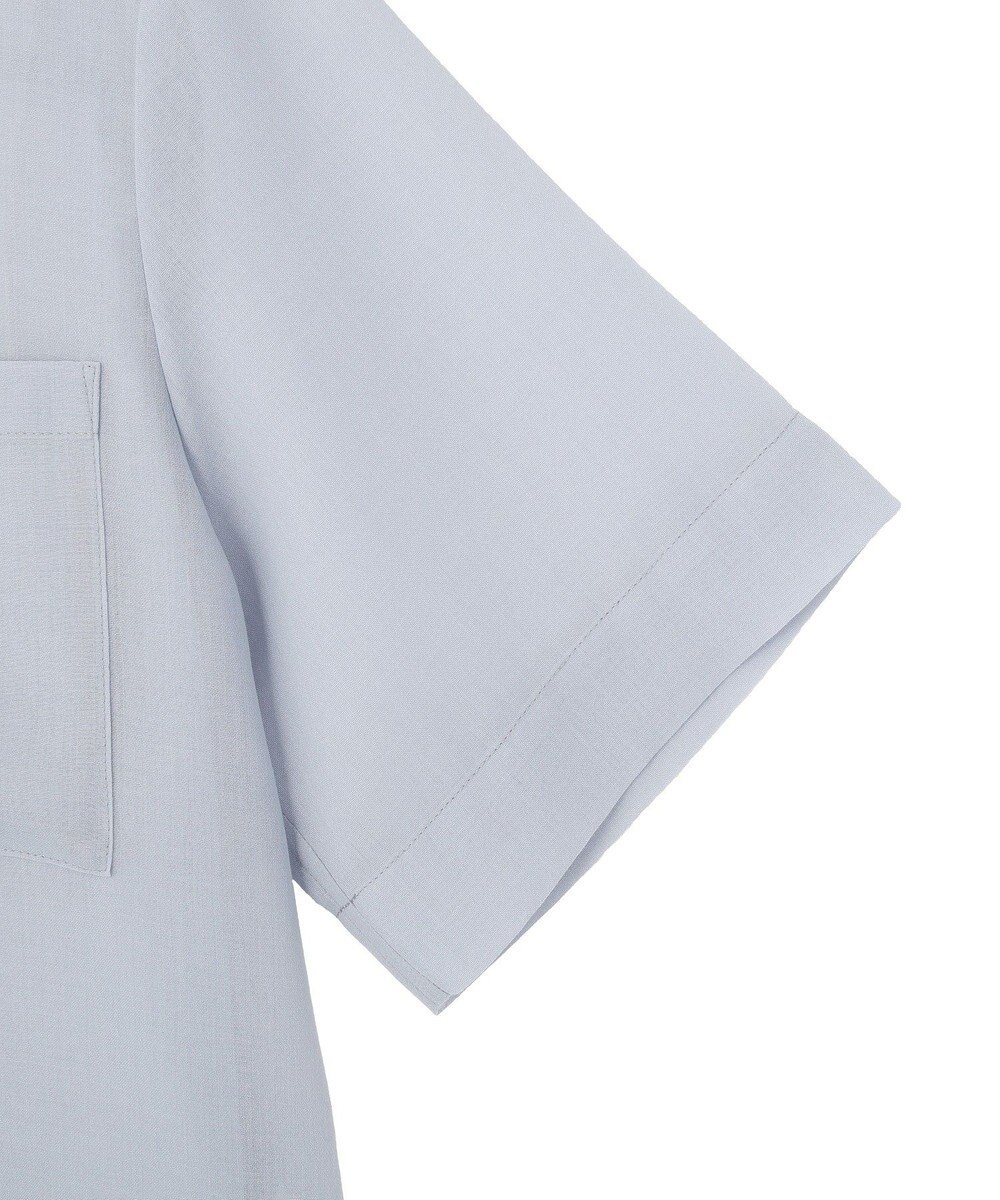 AMERICAN HOLIC シアーショート丈開襟シャツ 