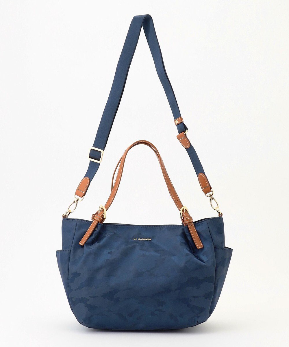 LA BAGAGERIE シャドージャカード 2WAYミニトートバッグ 