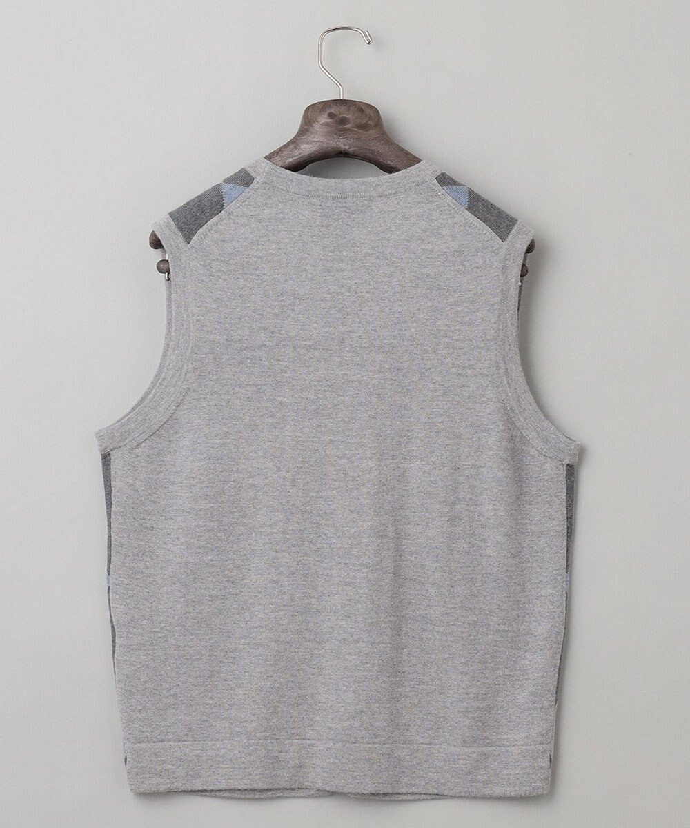 GOTAIRIKU 【家庭洗濯可能】イタリア糸 ハイゲージ ベスト 