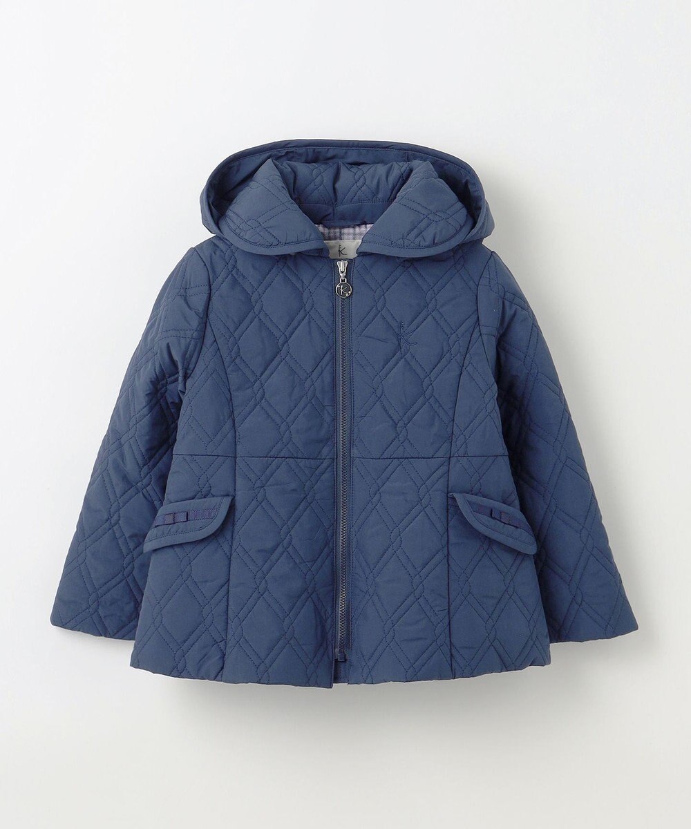 組曲 KIDS 【110-140㎝】中綿キルト コート 