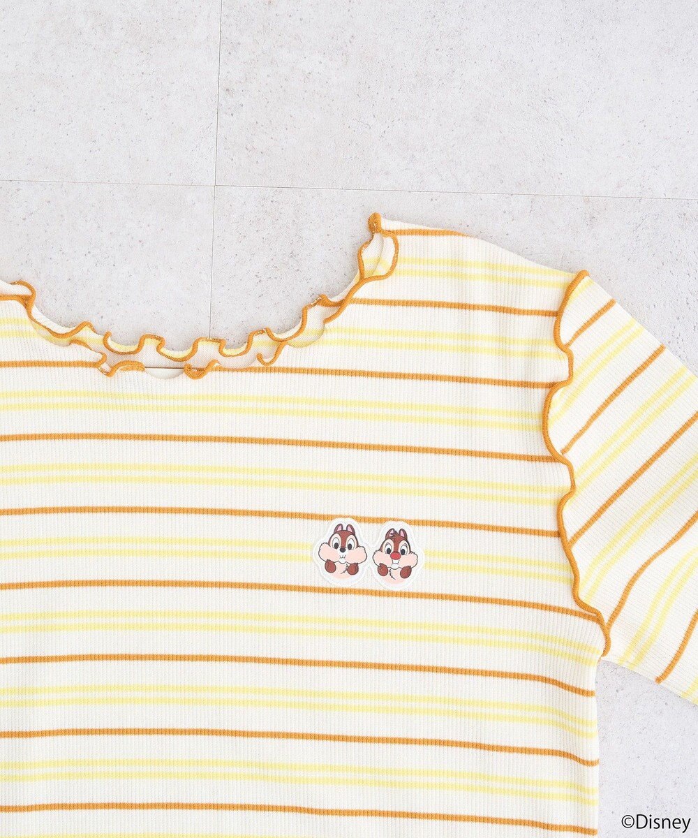 earth music&ecology チップ＆デール／ボーダーメロープルオーバー 