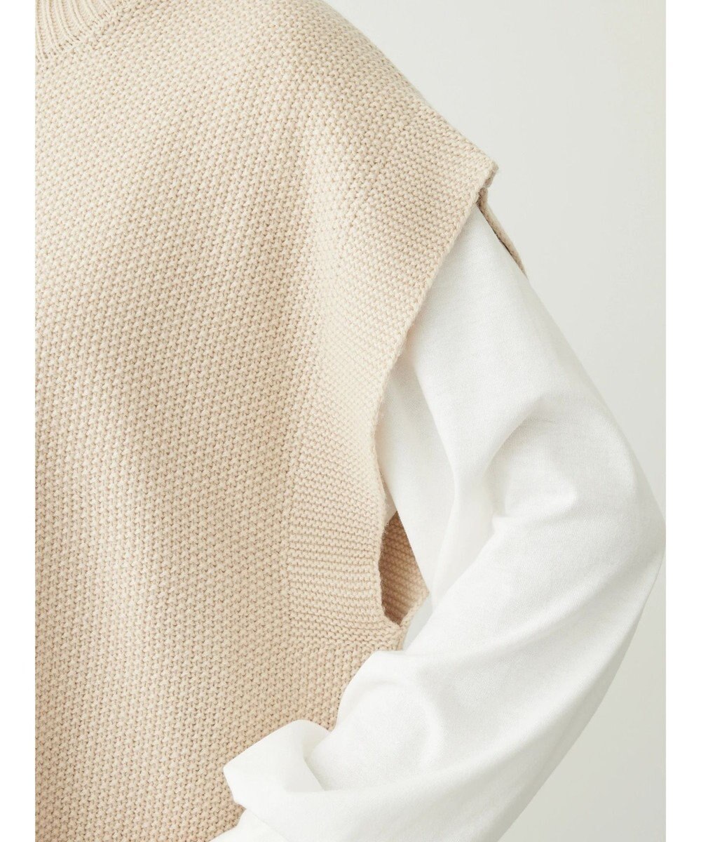 Green Parks ＳＥＴ２点モックネックカノコベスト＋ロンＴＥＥ 