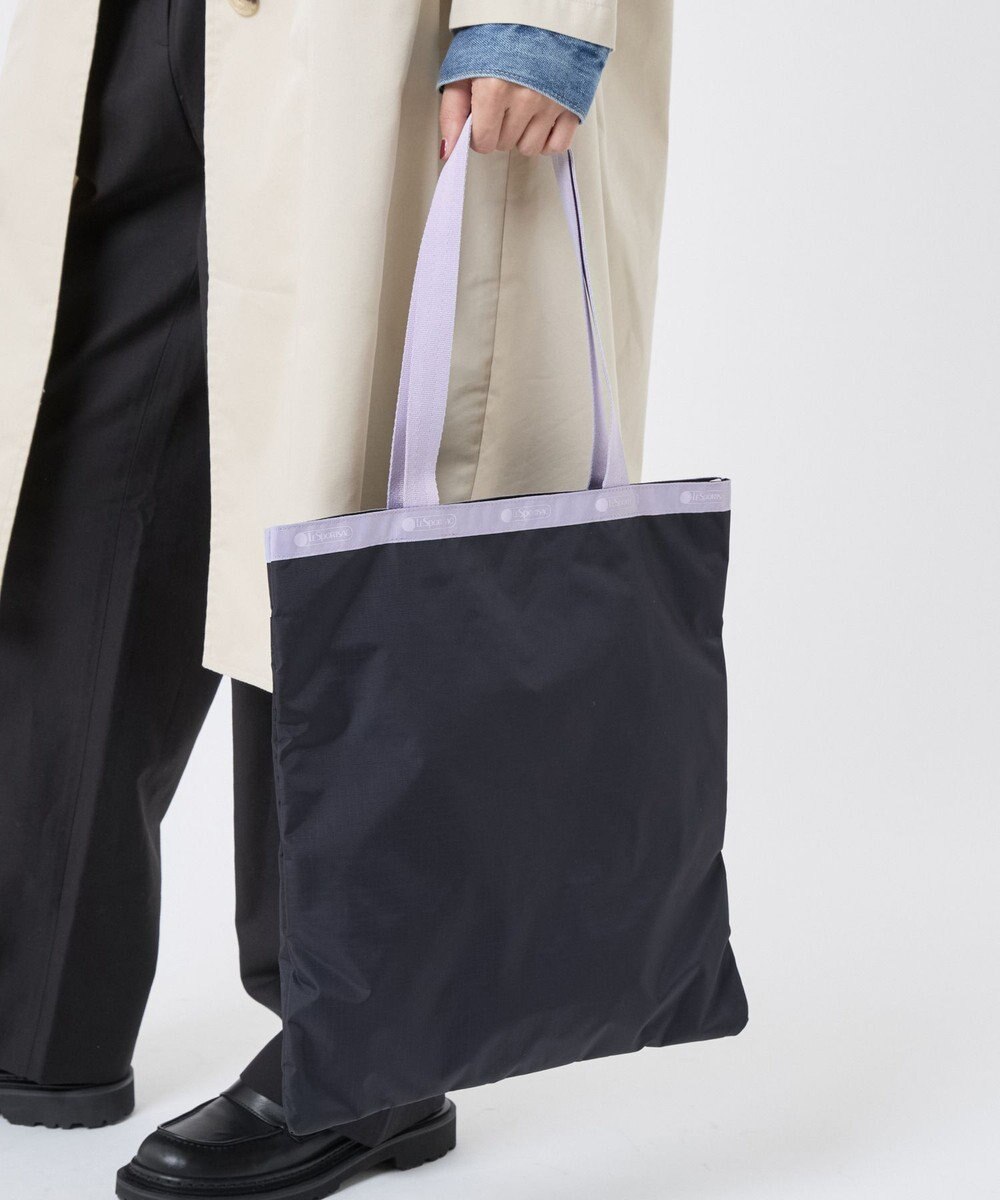 LeSportsac LARGE EMERALD TOTE/ディープシー/ソフトラベンダー 